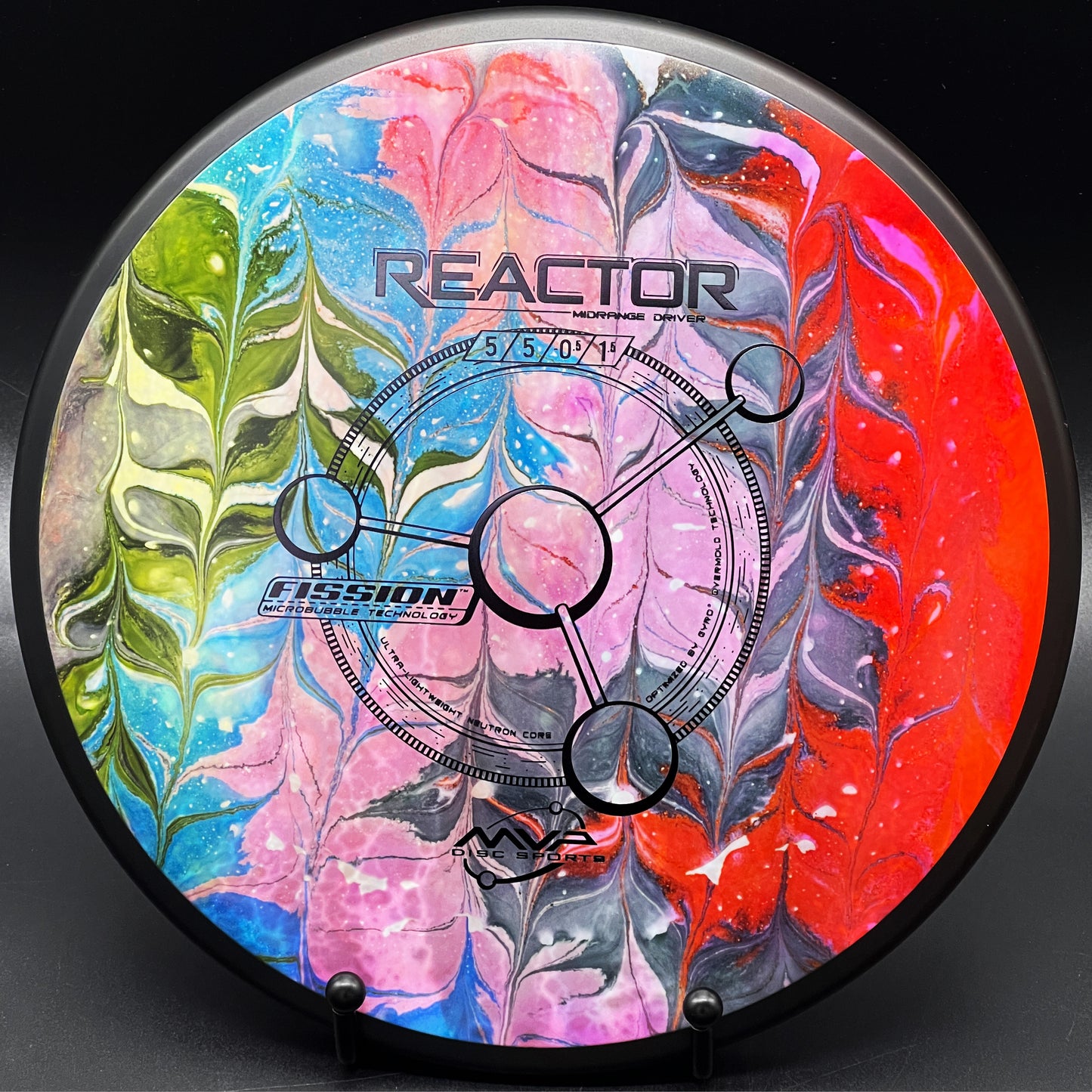 Dyed MVP Fission Reactor | Disc Golf Disc | Midrange Driver