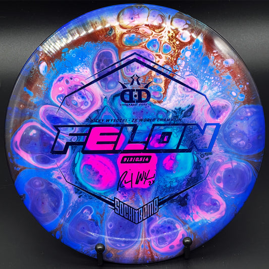 Dynamic Discs Felon | Custom Dyed Disc Golf Disc Driver