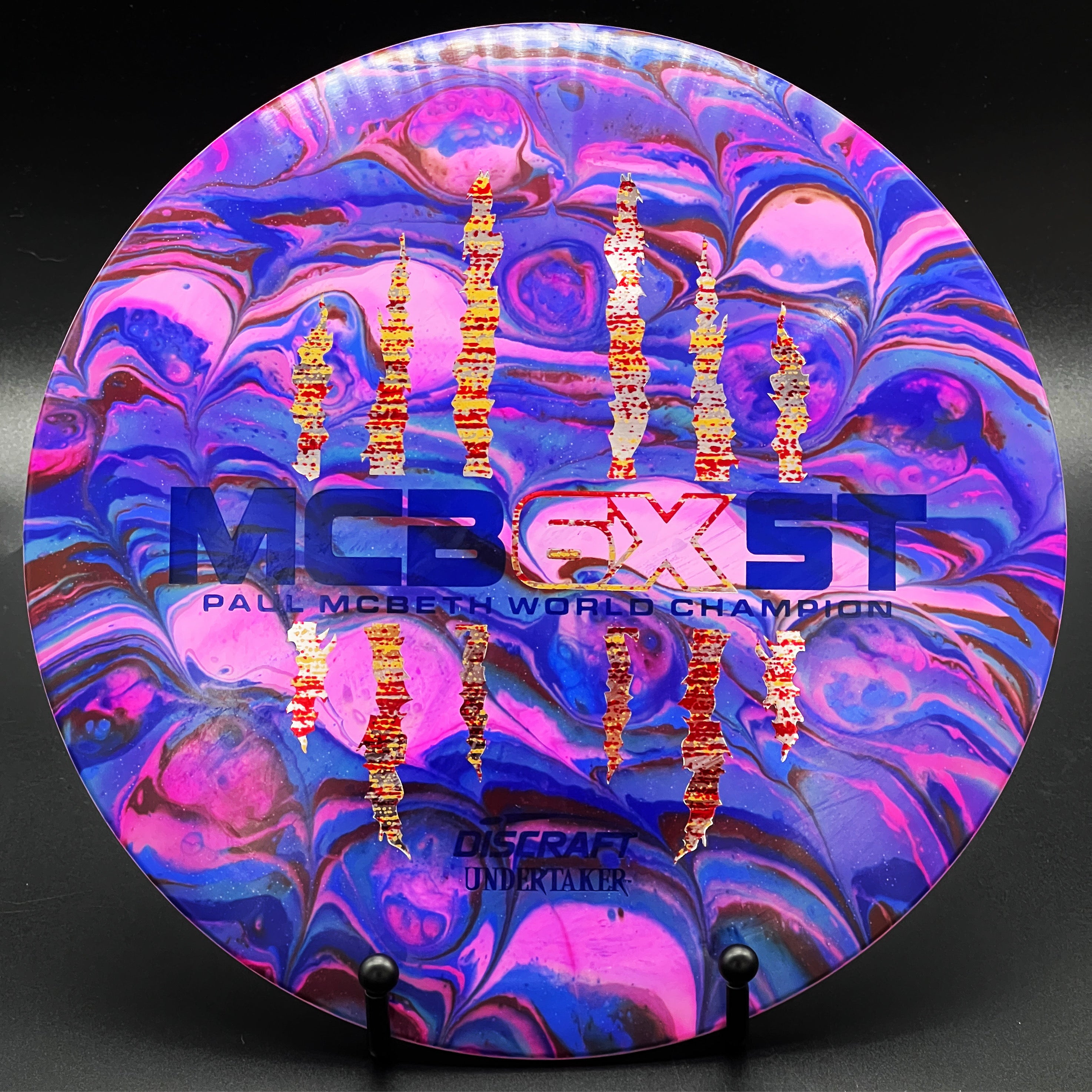 Custom cheapest dyed discraft undertaker disc golf disc