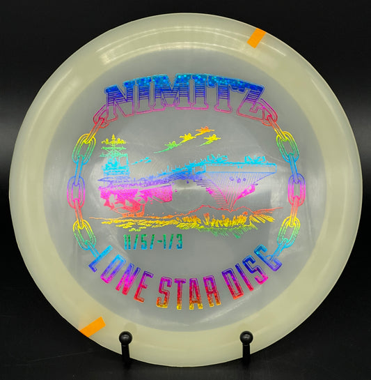 Glow Nimitz | Lone Star Disc | Disc Golf Disc | Long Distance Driver