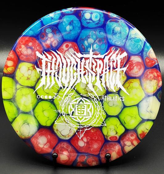 Thoughtspace Athletics Glow Pathfinder | Custom Cell Dyed Disc Golf Disc