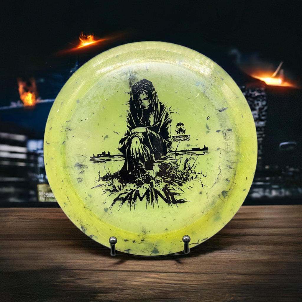 DOOMSDAY Discs Biohazard Famine | Disc Golf Disc | Driver | Reap & Sow Dye Co